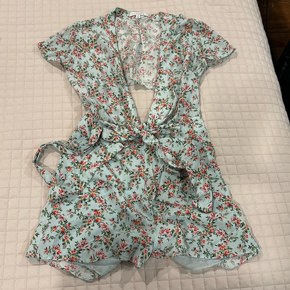 Intermix floral romper